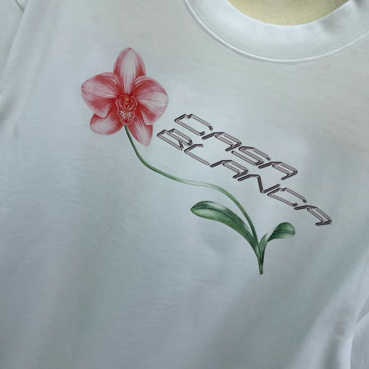 New Arrival Casablanca Classic Series T ～ ， ， 。 ， Classic ， In Stock ！ ：White Black Light Blue Orange Pink（5 ） Size：S M L XL XXL